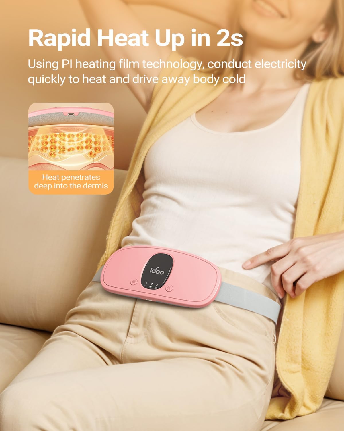 iDOO Heating Pad Features