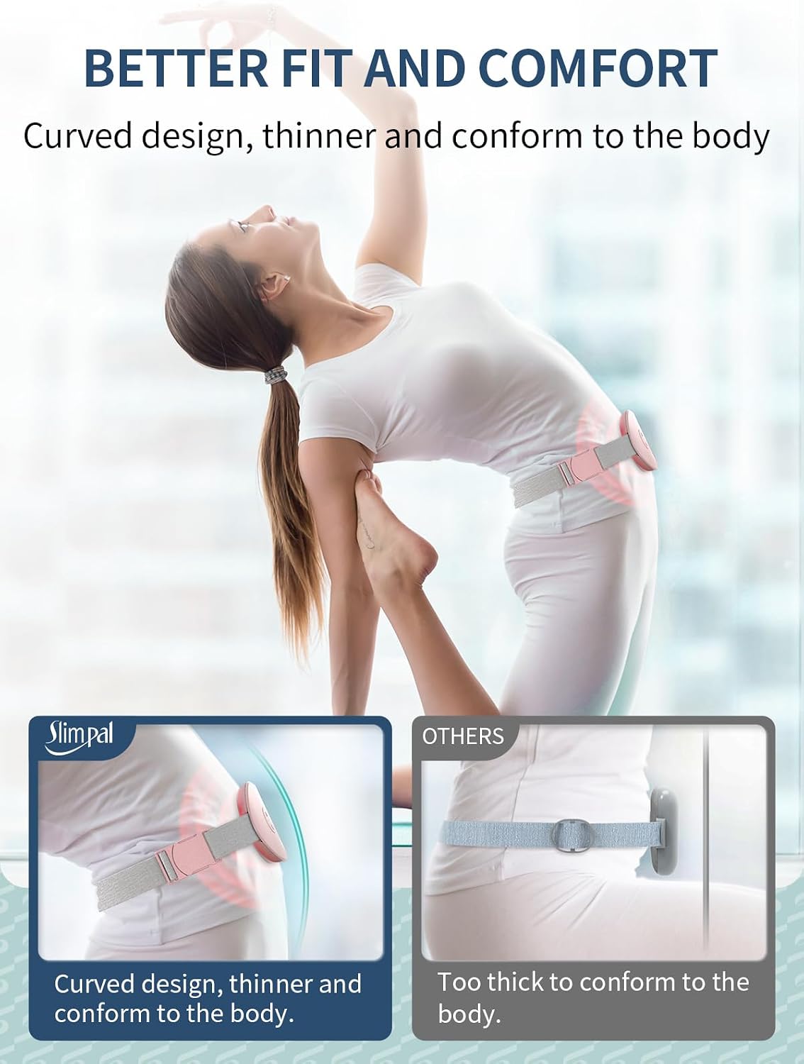 Slimpal Menstrual Heating Pad in use