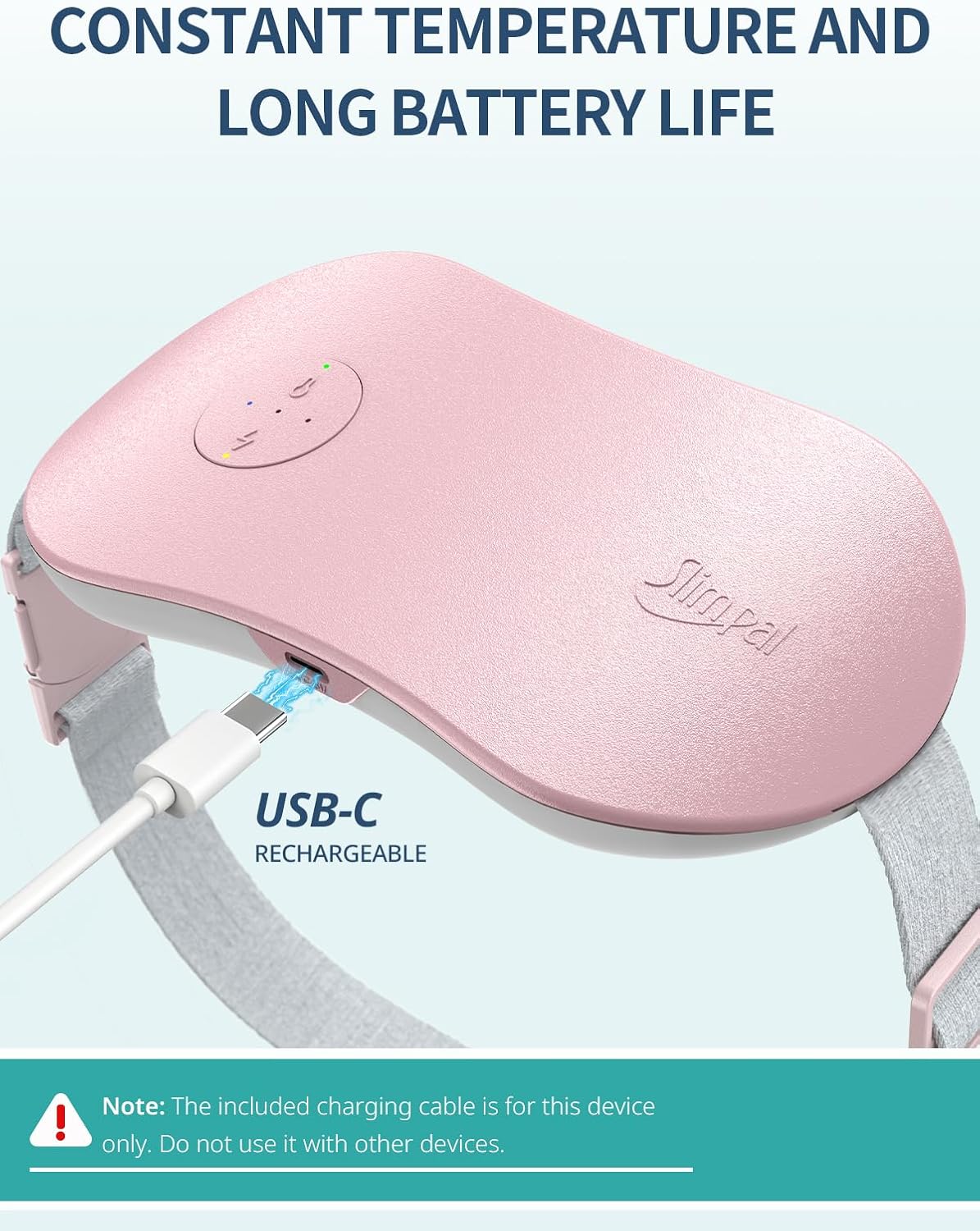 Slimpal Menstrual Heating Pad showcasing colors