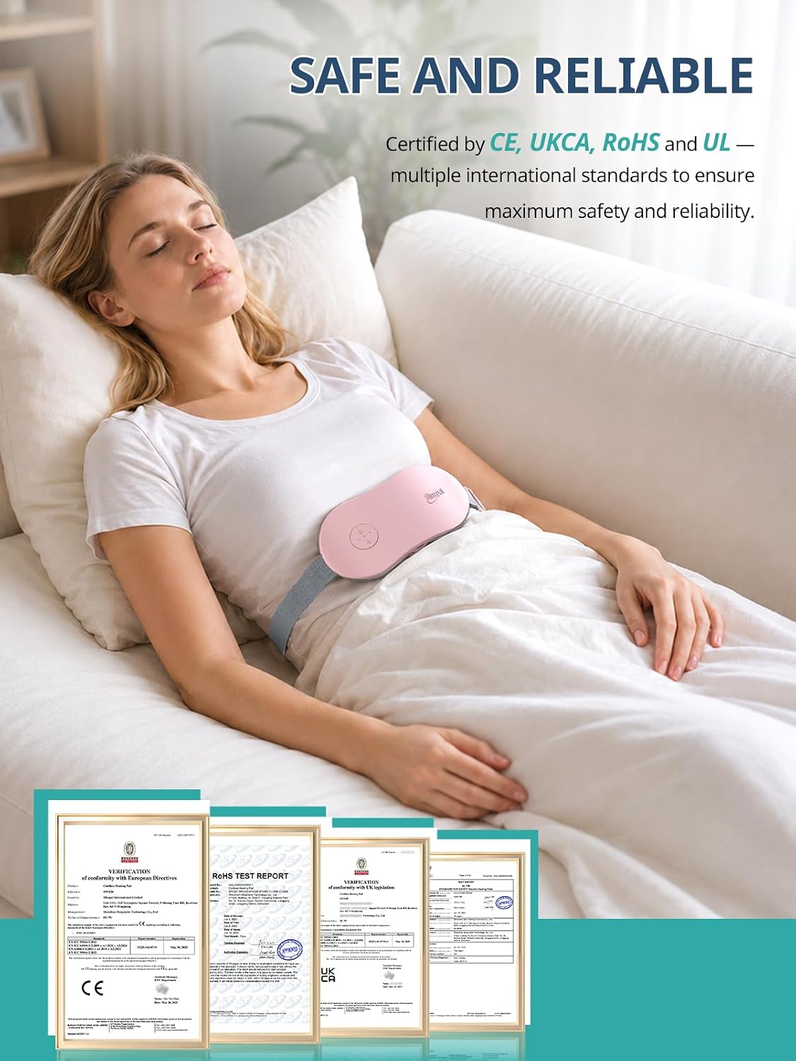 Slimpal Menstrual Heating Pad details